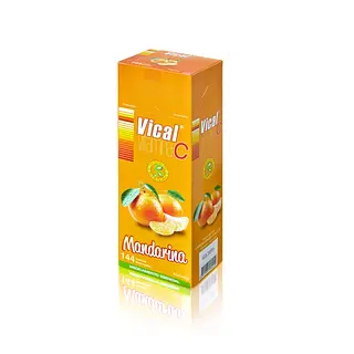 Vitamina C 500 mg Vical Mandarina 144 tabletas masticables