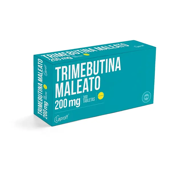 Trimebutina 200 mg 300 tabletas LP