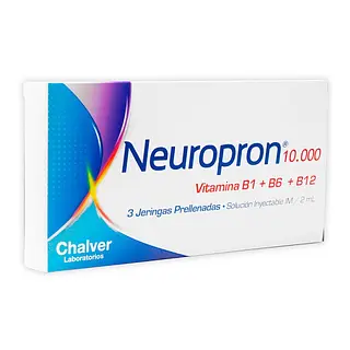 Neuropron 10,000 UI Solución Inyectable 3x2 ml