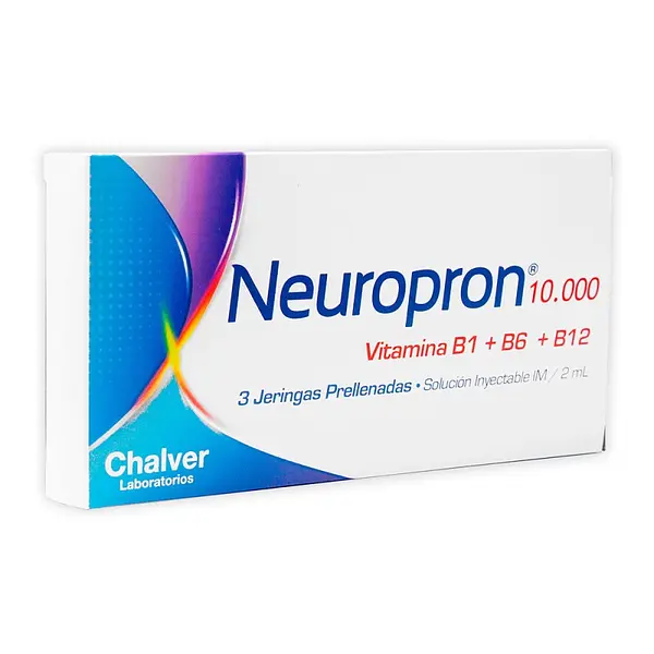Neuropron 10,000 UI Solución Inyectable 3x2 ml