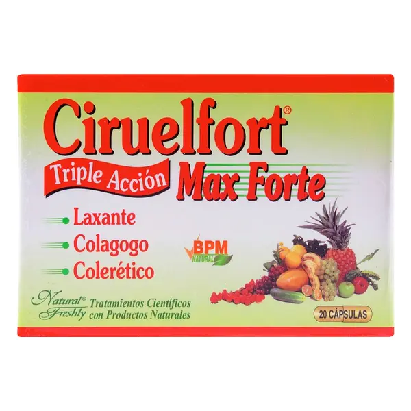 Ciruelfort Max Forte 20 cápsulas NF