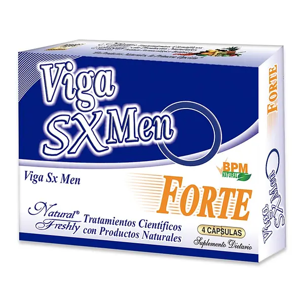 Viga SX Men Forte 4 cápsulas NF