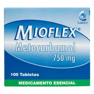 Mioflex 750 mg 100 tabletas
