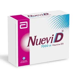 Nuevid 7000 UI 12 tabletas