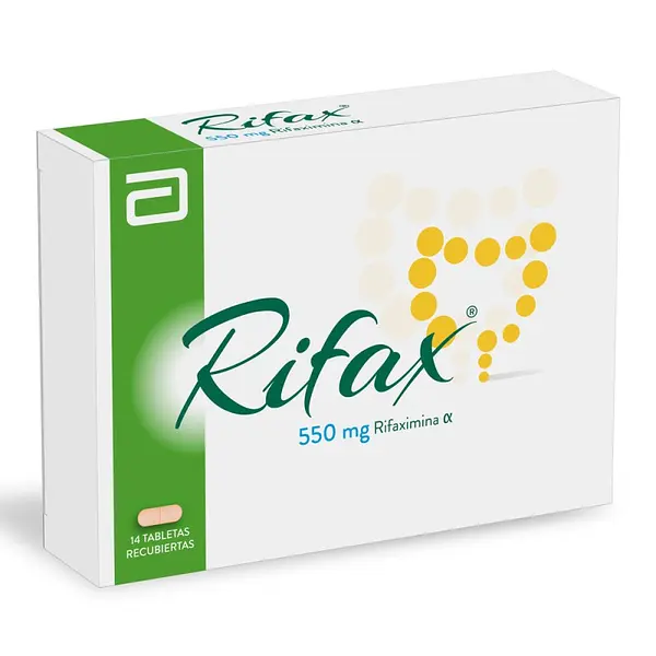 Rifax 550 mg 14 tabletas