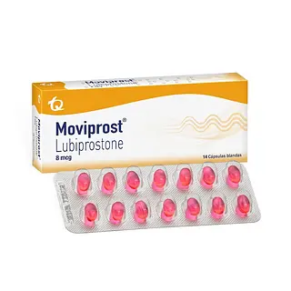 Moviprost 8 mcg 14 cápsulas blandas