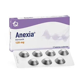 Anexia 120 mg 7 tabletas
