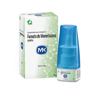 Furoato de Mometasona Spray 0.05% 10 g MK