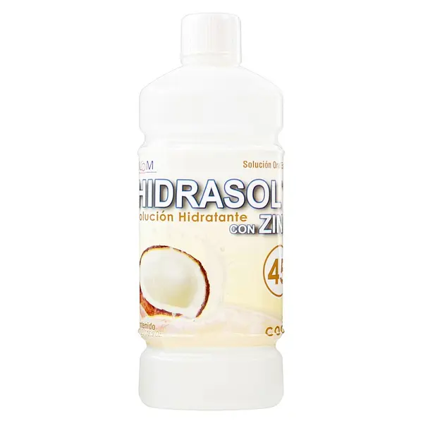 Hidrasol 45 con Zinc Coco 500 ml Icom