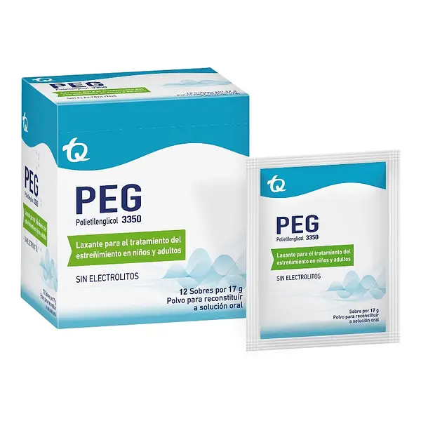 PEG Polietilenglicol 3350 Caja x12 sobres