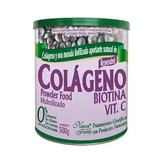 Colágeno con Resveratrol en Polvo 500 g IVA