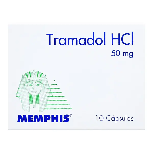 Tramadol 50 mg 10 cápsulas