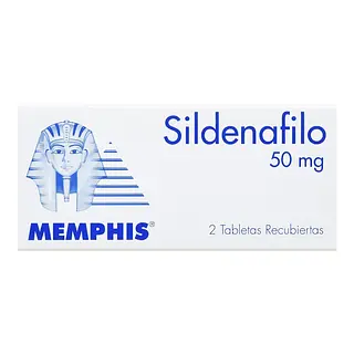 Sildenafil 50 mg 2 tabletas MP