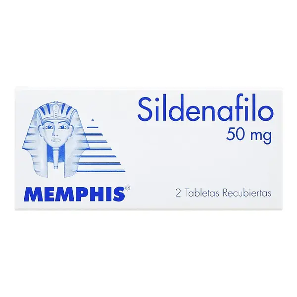 Sildenafil 50 mg 2 tabletas MP