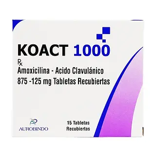 Koact 1000 mg 15 tabletas