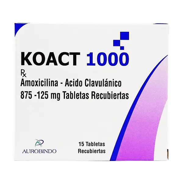 Koact 1000 mg 15 tabletas