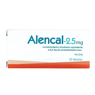 Alencal 2.5 mg 30 tabletas