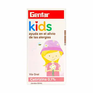 Cetirizina Jarabe Niños 60 ml
