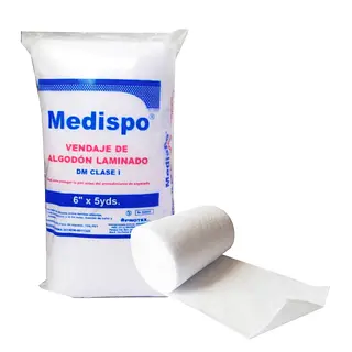 Venda algodón laminado Protex 6x5