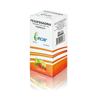 Fexofenadina 30 mg/5 ml Jarabe 150 ml Ecar