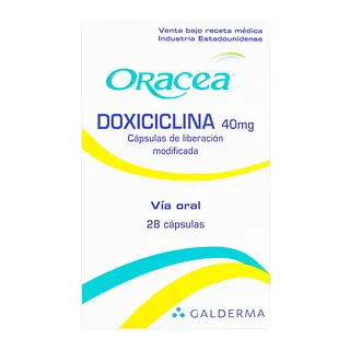 Oracea 40 mg 28 cápsulas