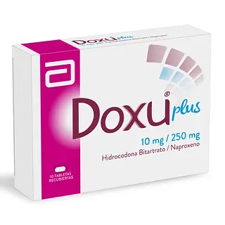 Doxu Plus 10/250 mg 10 tabletas