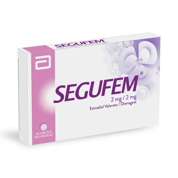 Segufem 2/2 mg 28 tabletas