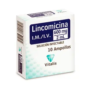 Lincomicina 600 mg/2 ml 10 ampollas VT