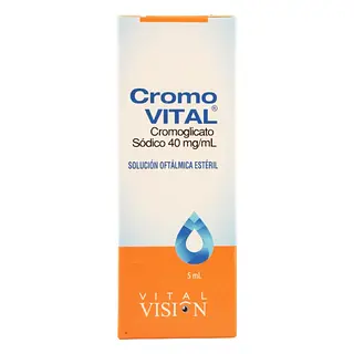 Cromovital 4% Oftálmico 5 ml VT