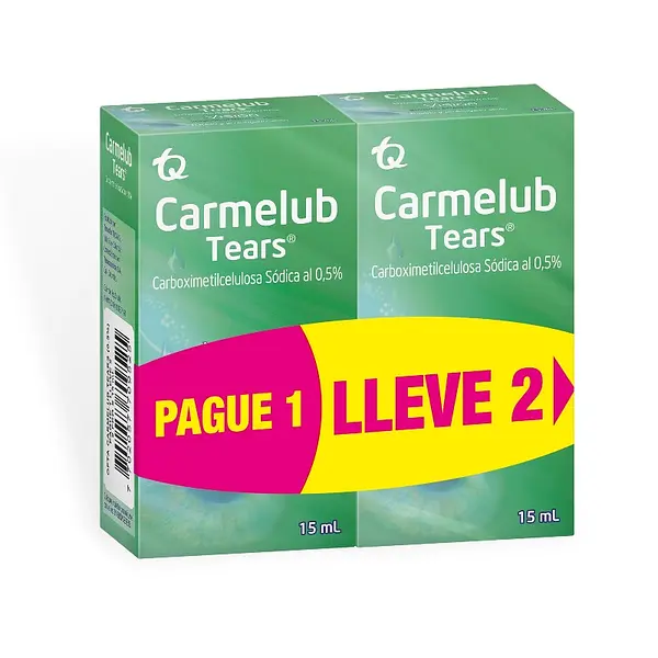 Carmelub Tears 0.5% Solución Oftálmica 15 ml