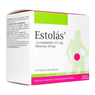 Estolas 325/10 mg 100 tabletas Icom