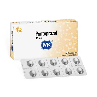 Pantoprazol 40 mg 30 tabletas MK