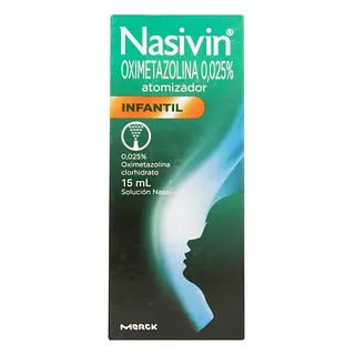 Nasivin Infantil 0.025% 15 ml