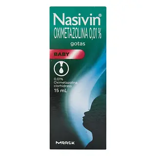 Nasivin Baby 0.01% Solución Nasal 15 ml