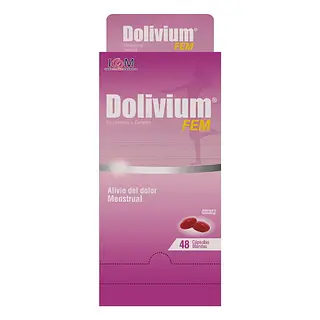 Dolivium Fem 400/60 mg 48 cápsulas Icom