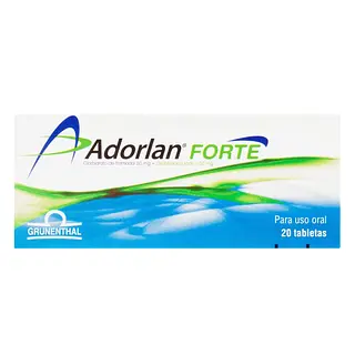 Adorlan Forte 50/50 mg 20 tabletas