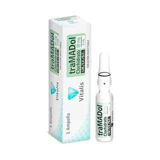 Tramadol 50 mg/1 ml 1 ampolla VT