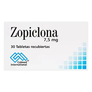 Zopiclona 7.5 mg 30 tabletas