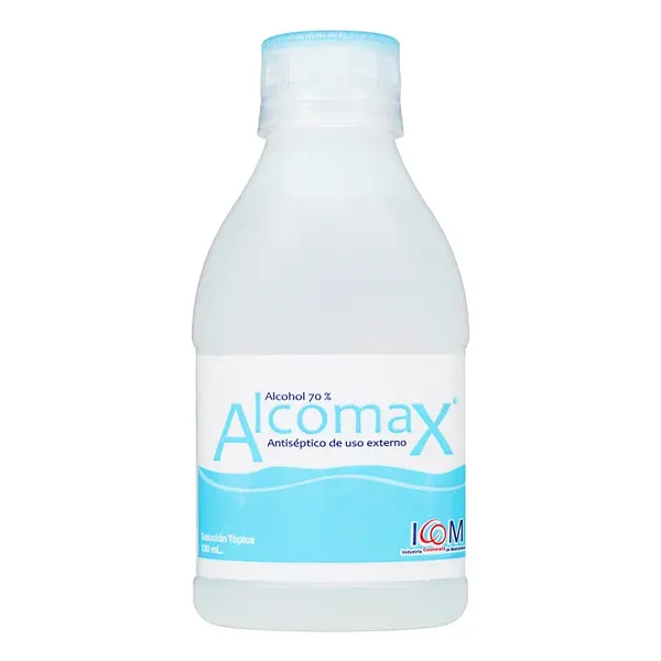 Alcohol Antiséptico Alcomax 130 ml