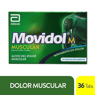Movidol M Muscular 220 mg 36 tabletas
