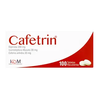 Cafetrin 100 tabletas Icom MQ