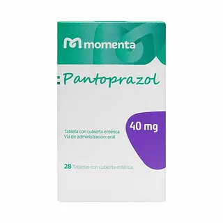Pantoprazol 40 mg 28 tabletas Momenta GF