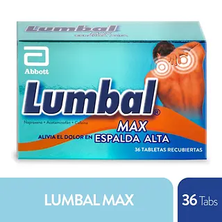 Lumbal Max 36 tabletas