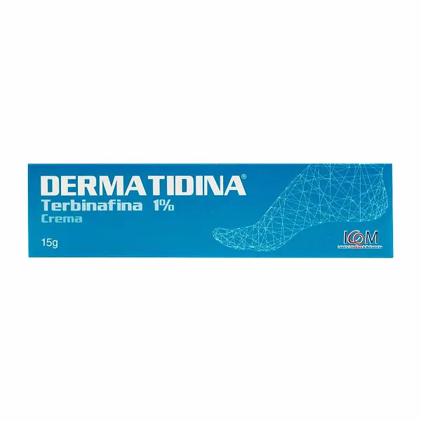 Dermatidina Terbinafi 1% Crema 15 g Icom