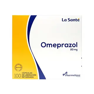 Omeprazol 20 mg 100 cápsulas LS
