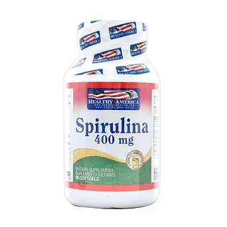Spirulina 400 mg 90 cápsulas blandas