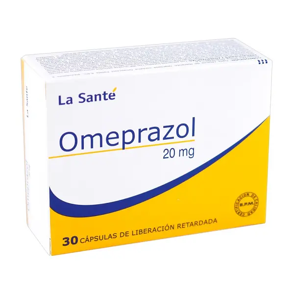 Omeprazol 20 mg 30 cápsulas LS