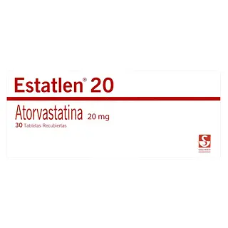 Estatlen 20 mg 30 tabletas