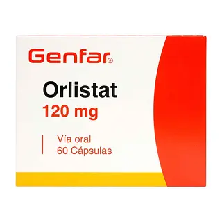 Orlistat 120 mg 60 cápsulas GF