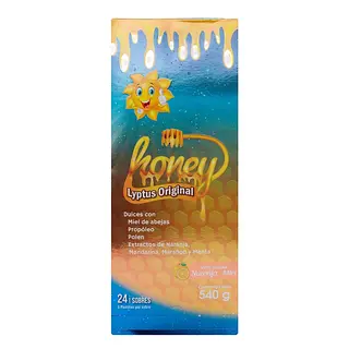 Honey Lyptus Naranja Miel 24 sobres 540 g